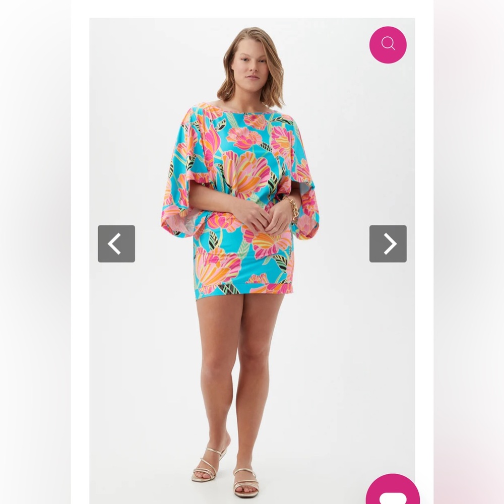 Trina Turk POPPY kimano SWIM tunic dress